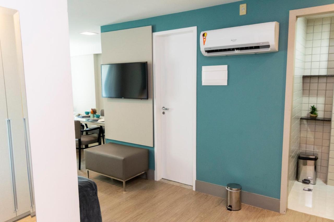 אפרטהוטל רסיפה 2703 Flat Beira Mar Av Boa Viagem Com Cozinha מראה חיצוני תמונה